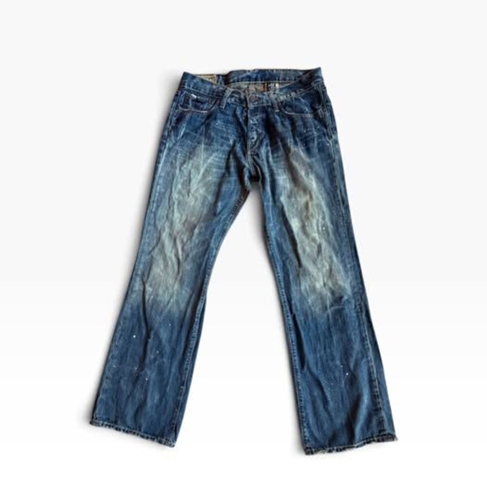 Vintage Abercrombie & Fitch Men's Kilburn Low Distressed Jeans 32x32